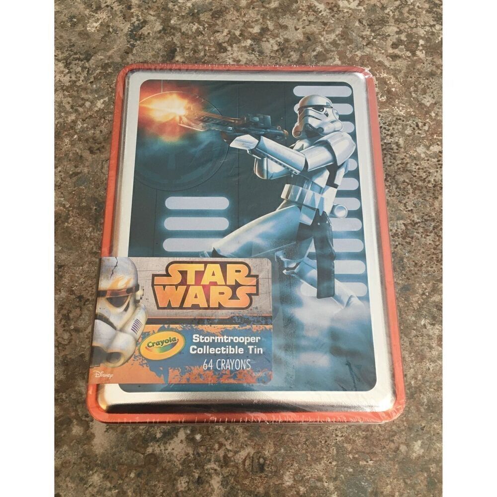 Bundle Sale 3 for $15 | New Crayola Storm Trooper Collectible 64-Count Crayon Ti